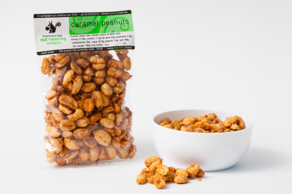 caramel peanuts