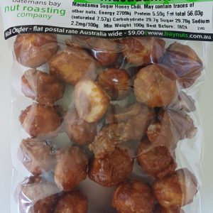 honey chili macadamia 100g